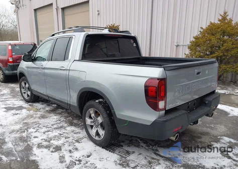 2025 Honda Ridgeline Rtl from USA, damaged, VIN 5FPYK3F58SB020817